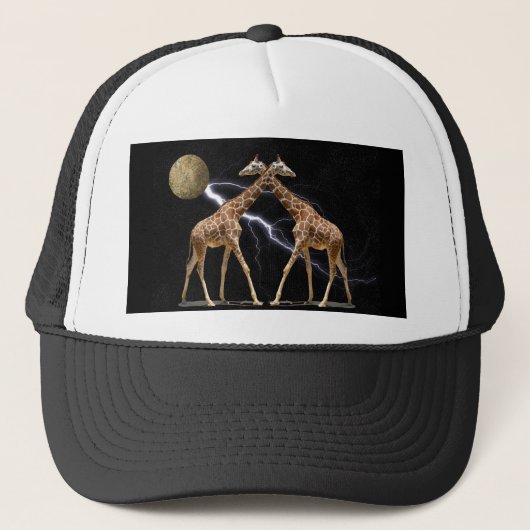 KOSMISCHE GIRAFFEN 2 TRUCKERKAPPE (Vorderseite)