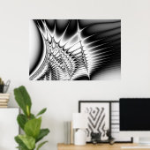 kosmische Gitarre Poster (Heimbüro)