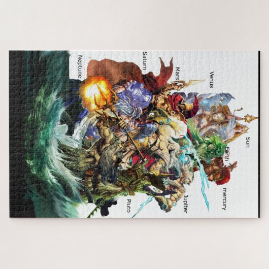 kosmische Gottheit Puzzle (Horizontal)