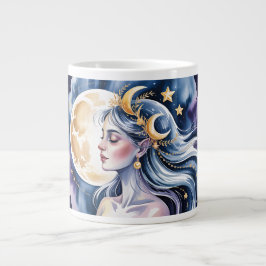 Kosmische Göttin Jumbo-Tasse