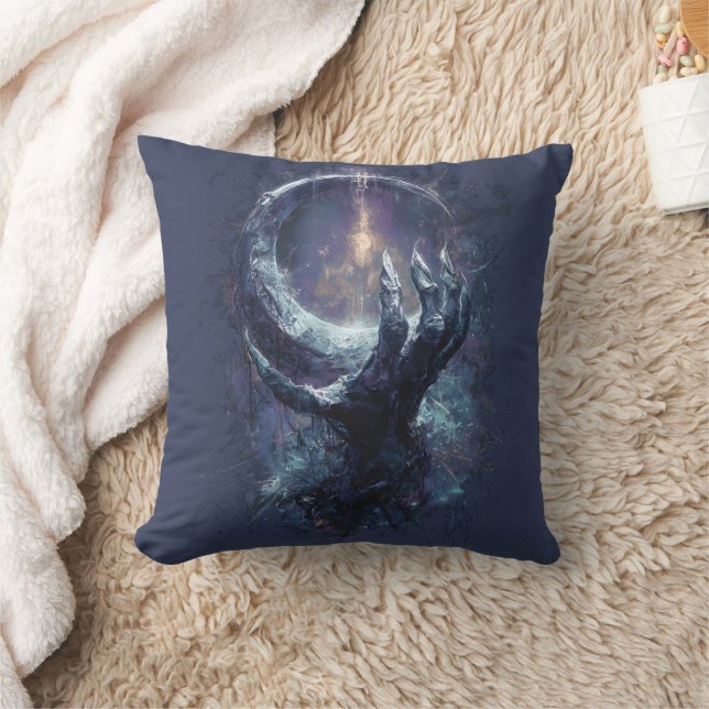 Kosmische Hand Dark Fantasy Kissen (Decke)
