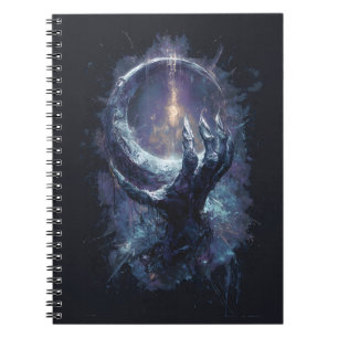 Kosmische Hand Dark Fantasy Notizblock