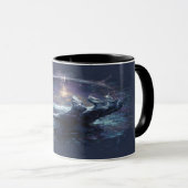 Kosmische Hand Dark Fantasy Tasse (VorderseiteRechts)