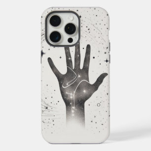 Kosmische Hand in einer sternenklaren Galaxie – Su iPhone 15 Pro Max Hülle