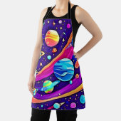 Kosmische Harmonie Kunst Schürze (InSitu)
