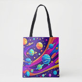 Kosmische Harmonie Kunst Tasche (Vorderseite)