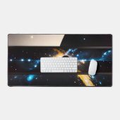 Kosmische Harmonie Schreibtischunterlage (Tastatur & Maus)