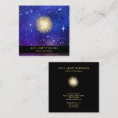 *~* kosmische heilende quadratische visitenkarte (Vorne/Hinten)