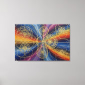 Kosmische Heilige Geometrie Leinwanddruck (Vorderseite)