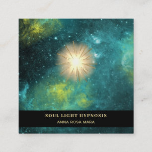 *~* Kosmische Heilung Universum Energie Sonnenbran Quadratische Visitenkarte