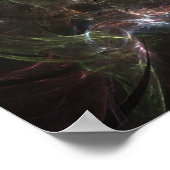 Kosmische Herzen von Kitty Ann Poster (Ecke)