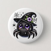 Kosmische Hexenspinne Button (Vorderseite)