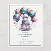 Kosmische Himmelsgalaxie Sternennacht Navy GETAG (Vorderseite)