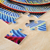 Kosmische hypnotisierte Fun House Rotation im Dunk Puzzle (Seite)