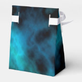 Kosmische Imitate Blauer Marmor Geschenkschachtel (Rückseite)