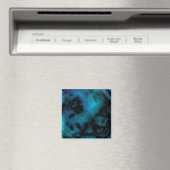 Kosmische Imitate Blauer Marmor Magnet (In Situ (Geschirrspüler))