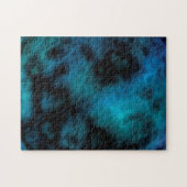 Kosmische Imitate Blauer Marmor Puzzle (Horizontal)