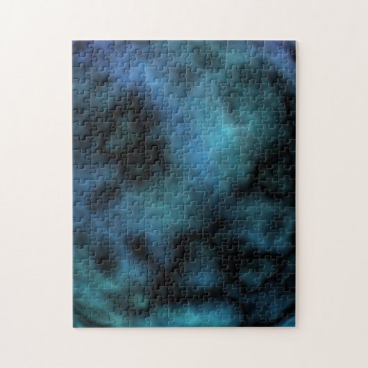 Kosmische Imitate Blauer Marmor Puzzle (Vertikal)