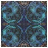 Kosmische Imitate Blauer Marmor Stoff (Muster)