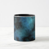 Kosmische Imitate Blauer Marmor Tasse (Zentrum)