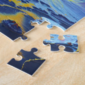 Kosmische, intelligente Erde und galaktisches Glet Puzzle (Seite)