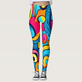 Kosmische Karnevalskunst Leggings