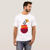 Kosmische Kaskade T-Shirt (Vorne ganz)