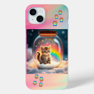Kosmische Kätzchensuche Case-Mate iPhone Hülle