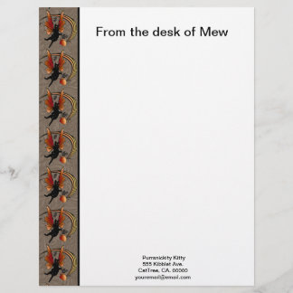 Kosmische Katze Acorn Briefbogen