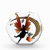Kosmische Katze Acorn Fotoblock (Vorderseite)