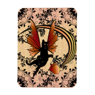 Kosmische Katze Acorn Magnet
