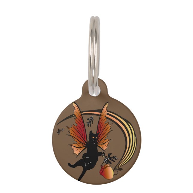 Kosmische Katze Acorn Tiermarke (Vorderseite)
