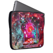 Kosmische Katze Alpha Electronics Bag Laptopschutzhülle (Vorne Rechts)