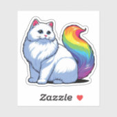 Kosmische Katze Aufkleber (Blatt)