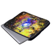 Kosmische Katze Beta Electronics Bag Laptopschutzhülle (Vorne Knopf)
