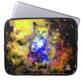 Kosmische Katze Beta Electronics Bag Laptopschutzhülle (Vorderseite)