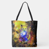Kosmische Katze Beta Tasche (Rückseite)