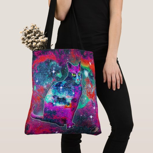 Kosmische Katze Delta Tasche (Von Nahem)