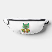 Kosmische Katze, die Pizza und Taco essen Bauchtasche (Ablage )