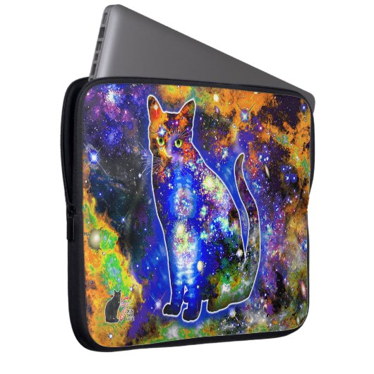 Kosmische Katze Epsilon Electronics Bag Laptopschutzhülle (Vorne Rechts)