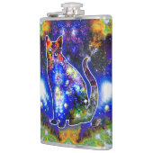 Kosmische Katze Epsilon Flachmann (Links)