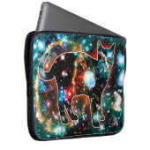 Kosmische Katze Gamma Electronics-Tasche Laptopschutzhülle (Vorne Rechts)