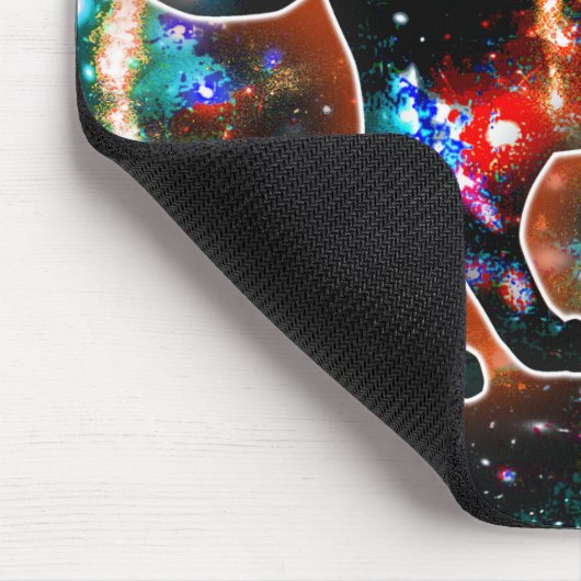 Kosmische Katze Gamma Mousepad (Ecke)