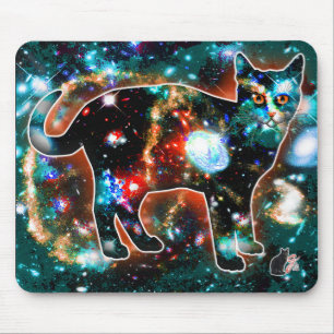 Kosmische Katze Gamma Mousepad
