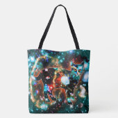 Kosmische Katze Gamma Tasche (Rückseite)