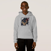 Kosmische Katze Hoodie (Vorne ganz)