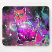 Kosmische Katze Iota Mousepad (Vorne)