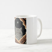 Kosmische Katze Kaffeetasse (VorderseiteRechts)