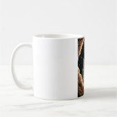 Kosmische Katze Kaffeetasse (Links)