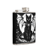 Kosmische Katze - Katze I Flachmann (Rechts)